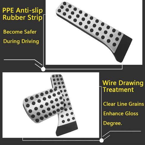 Anti-Slip Gas Brake Pedal Cover Compatible for Benz C E S GLK GLS GLE Class W205//W206/S206 X253 C257 C167 N293 Accessories Accelerator Foot Pedal Pad Cover Cap in Kuwait