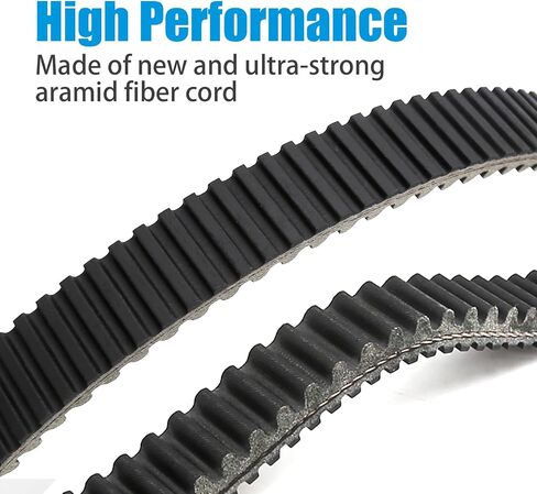 28P-17641-00-00 Drive Belt CVT Carbon Belt Compatible with Yamaha Rhino/Kodiak/Grizzly 700 660 660 550 Compatible with KYMCO UXV 700i Replaces 5KM-17641-01-00 3B4-17641-00-00 29G3596 in Saudi Arabia