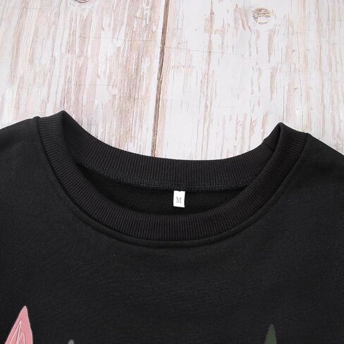 Women Merry Christmas Sweatshirt Xmas Tree Graphic Shirt Long Sleeve Crewneck Pullover Fall Winter Tops Clothes in Saudi Arabia