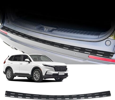 Exterior Rear Bumper Protector Compatible with Honda CRV 2023 2024 2025 Accessories ABS Material Rear Bumper Guard Trunk Sill Protector (Black) in Saudi Arabia
