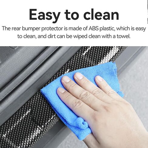 واقي المصد الخلفي الخارجي متوافق مع ملحقات Honda CRV 2023 2024 2025 من مادة ABS واقي المصد الخلفي وواقي عتبة صندوق السيارة (أسود) in Kuwait