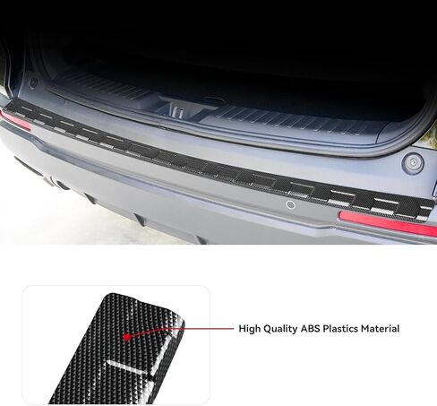 واقي المصد الخلفي الخارجي متوافق مع ملحقات Honda CRV 2023 2024 2025 من مادة ABS واقي المصد الخلفي وواقي عتبة صندوق السيارة (أسود) in Kuwait