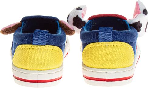 أحذية رياضية قماشية منخفضة من Paw Patrol للأولاد - حذاء Chase and Marshall Laceless Slipon منخفض من الأعلى للأطفال - أزرق/أحمر (الأطفال الصغار/الأطفال الصغار) in Saudi Arabia