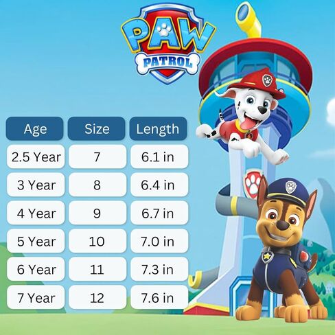 أحذية رياضية قماشية منخفضة من Paw Patrol للأولاد - حذاء Chase and Marshall Laceless Slipon منخفض من الأعلى للأطفال - أزرق/أحمر (الأطفال الصغار/الأطفال الصغار) in Saudi Arabia