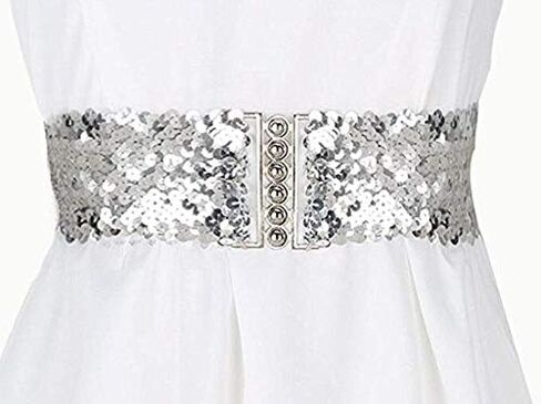 CRIZAN Womens Sequins Dance Dress Belly Chain Body Chain Jewelry in Saudi Arabia