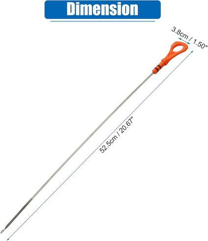 uxcell Engine Oil Level Indicator Dipstick for Kia Optima 2001-2005 for Hyundai Sonata 2000-2005 for Hyundai Santa Fe 2001-2006 No.26611-38054 in Saudi Arabia