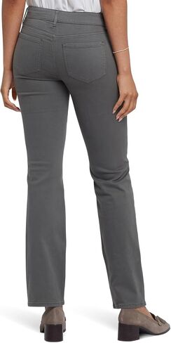 NYDJ® Women’s Marilyn Straight Leg Jeans – Stretch Construction – Zipper Closure – Five Pocket Construction in Saudi Arabia