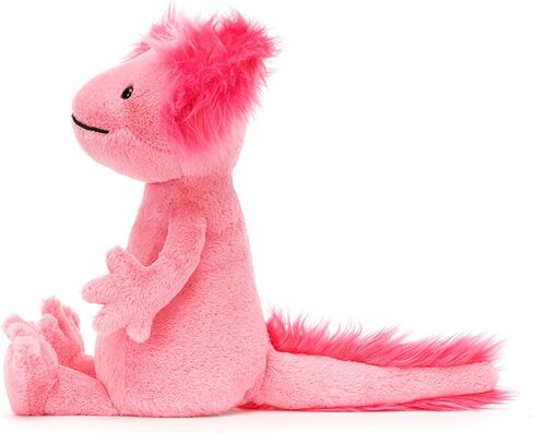 جيليكات أندي أكسولوتل حيوان محشو، متوسط ​​30.48 سم | لعبة قطيفة برمائية | هدية كلاسيكية للأطفال in Kuwait