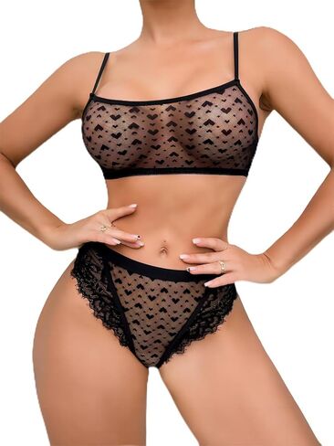 Women Lingerie Sexy Lace Babydoll Sexy Bra and Panty Honeymoon in Saudi Arabia