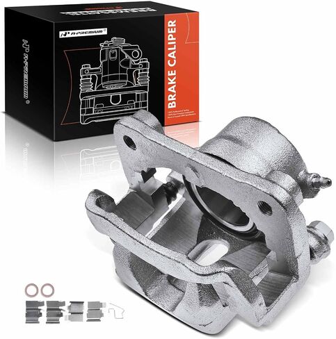 A-Premium Disc Brake Caliper Assembly with Bracket Compatible with Select Suzuki Models - Grand Vitara 1999-2005, Sidekick 1996-1998, XL-7 2002-2004 - Front Left Driver Side in Saudi Arabia