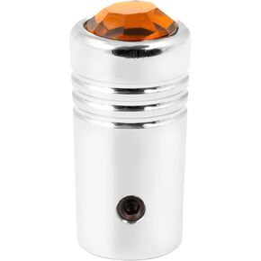 GG Grand General 95114 2-1/4 Inches Chrome Aluminum Toggle Switch Extension with Purple Jewel, Compatible with Freightliner and Kenworth