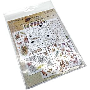 ARToptions Plum Grove Rub-Ons 6"X8" 6/Sheets
