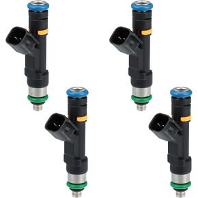 X AUTOHAUX 4pcs 0280158103 L3G513250 Fuel Injector for Mazda MX-5 Miata 2006-2015 for Mazda 3 2010-2013 2.0L for Mazda 5 2008-2010 2.3L for Mazda 6 2005-2008 2.3L 3.0L