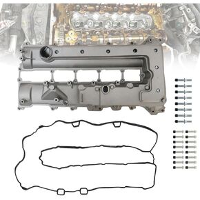 SecosAutoparts 1.8L Engine Camshaft Valve Cover Compatible with Chevrolet Malibu 2016-2019# 25203563 55580751 55583114 with Gasket & Bolts