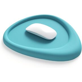 NeoFlex Arc Ergonomic Mouse Pad with Gel Wrist Rest - Anti-Slip Desk Mat for Office & Gaming, Carpal Tunnel Support, Durable & Comfortable (Floral Symphony)