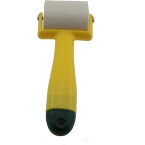 ZHYOHEN 15x5cm Plastic Roller Press Quilting Tool Wallpaper Seam Press Wheel Patchwork Seam Roller for Patchwork Sewing Wallpaper