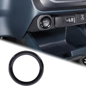 Aunginsy Car Engine Start Stop Decoration Ring Cover Compatible with Ford Maverick 2022-2024 Aluminum Alloy Push to Start Button Trim Cover Key Ignition Starter Knob Ring Protection Cover Accessories