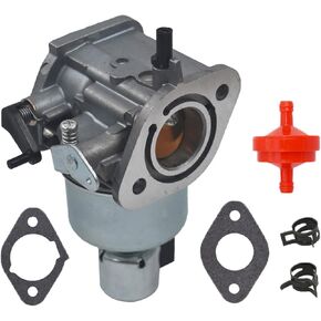 Carburetor Kit with Fuel Filter Replacement for John Deere MIA10591 Carb X300 s/n -150000 X300R s/n 040001+ X304