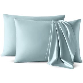 CirclesHome Pillow Cases Standard Size – Sateen Cotton Pillowcases – Soft and Comfortable Pillows Covers – Creates Elegant and Sheen Shine for Your Pillow – Protects from Dust, Dirt, and Stains.