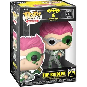 Funko POP Movies: Batman Forever - The Riddler - Metallic - Batman - Collectable Vinyl Figure - Gift Idea - Official Merchandise - for Kids & Adults - Movies Fans - Model Figure for Collectors