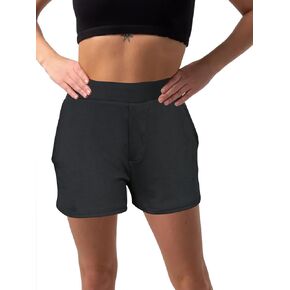 Womens Sleep Shorts Soft Absorbent Incontinence Panties Exercise Shorts Leak Proof Womens Boxer Shorts (S-4XL)