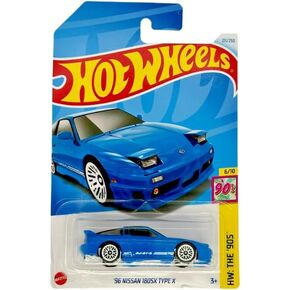 Hot Wheels 96 Nissan 180SX Type X (Blue), HW: The '90s 6/10