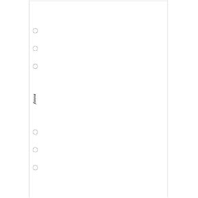 Filofax A5 Plain White Paper (B342405)