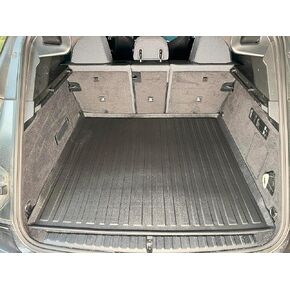 Premium Cargo Liner for BMW iX 2022-2025 SUV - 100% Protection - Custom Fit Car Trunk Mat - All-Season Black Cargo Mat - 3D Shaped Laser Measured Trunk Liners for BMW i X