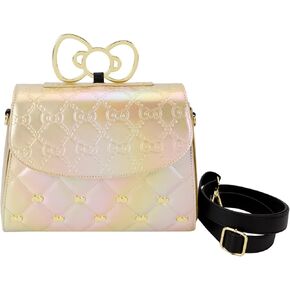 Loungefly Sanrio 50th Anniversary Gold Crossbody Bag