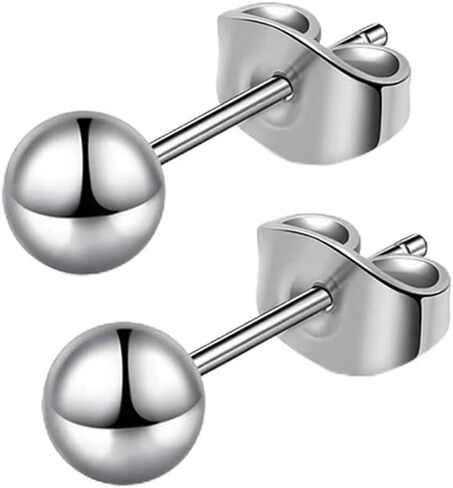 Hypoallergenic G23 Implant Grade Titanium Earrings for Sensitive Ears in Saudi Arabia