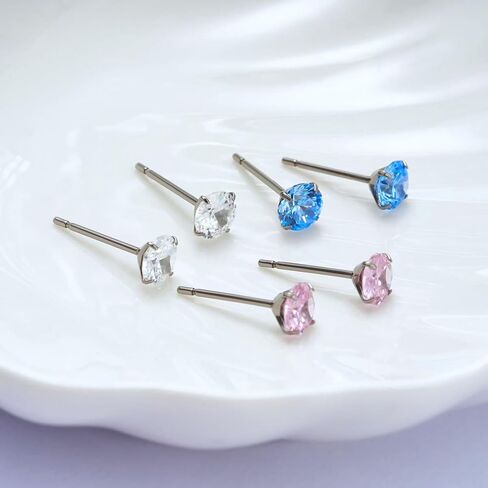 Hypoallergenic G23 Implant Grade Titanium Earrings for Sensitive Ears in Saudi Arabia