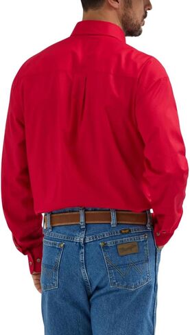 Wrangler Men's George Strait Western Long-Sleeve Relaxed-fit Button-Down Shirt in Saudi Arabia