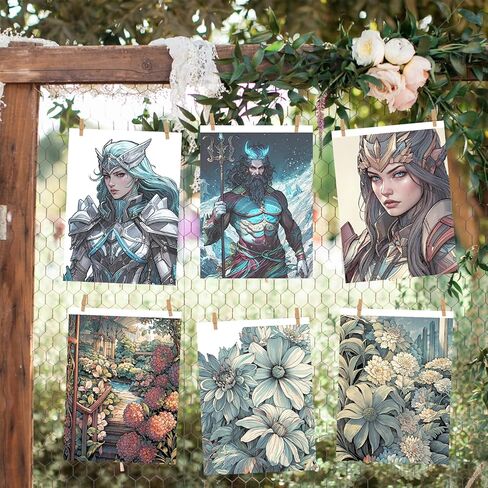 قطعتان من دفاتر التلوين ذات صفحة حلزونية بتصميم من جانب واحد للبالغين، هدايا كتاب التلوين، الفنون والحرف اليدوية للنساء للاسترخاء والقلق والاكتئاب، 60 صفحة من الرحلة السحرية وحديقة الأحلام in Kuwait