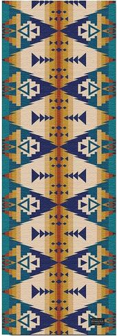 Pendleton x Yune Yoga 5mm PER Yoga Mat Premium All Purpose Exercise and Fitness Mat, Eco-Friendly, Extra Thick, Non-Slip, Anti-Tear New Designs in Saudi Arabia