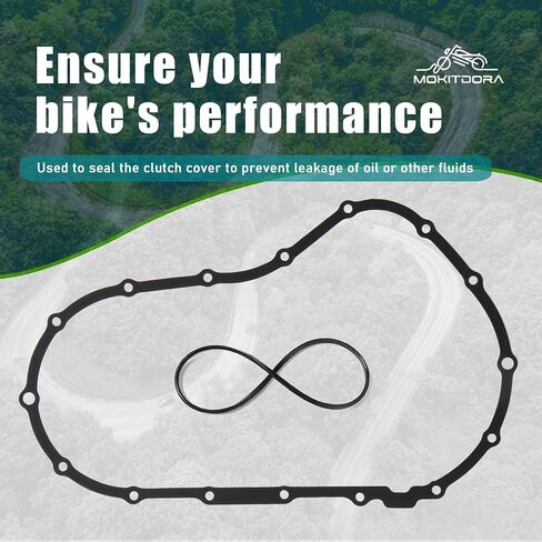 MoKitDora Sportster Primary Gasket Seal O-Ring Complete Kit Compatible with 2004-2020 Iron XL 1200 883 in Saudi Arabia