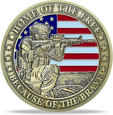 20 PCS Military Veterans Thank You for Your Service Challenge Coin Commemorative Appreciation Gifts for Soldiers in Kuwait