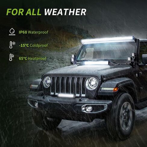 AUTOSAVER88 22 بوصة 270 واط LED شريط إضاءة ثلاثي الصف منحني بقعة الفيضانات كومبو شعاع LED شريط أضواء القيادة على الطرق الوعرة مع تسخير الأسلاك متوافق مع الشاحنات والقوارب ATV in Saudi Arabia