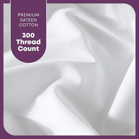 CirclesHome Pillow Cases Standard Size – Sateen Cotton Pillowcases – Soft and Comfortable Pillows Covers – Creates Elegant and Sheen Shine for Your Pillow – Protects from Dust, Dirt, and Stains. in Saudi Arabia