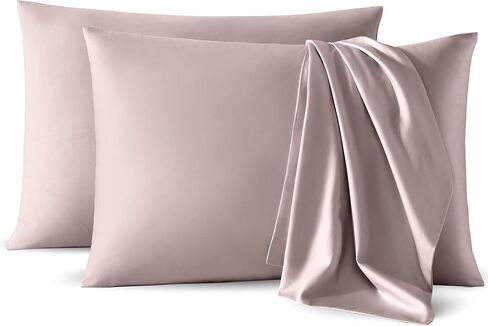 CirclesHome Pillow Cases Standard Size – Sateen Cotton Pillowcases – Soft and Comfortable Pillows Covers – Creates Elegant and Sheen Shine for Your Pillow – Protects from Dust, Dirt, and Stains. in Saudi Arabia