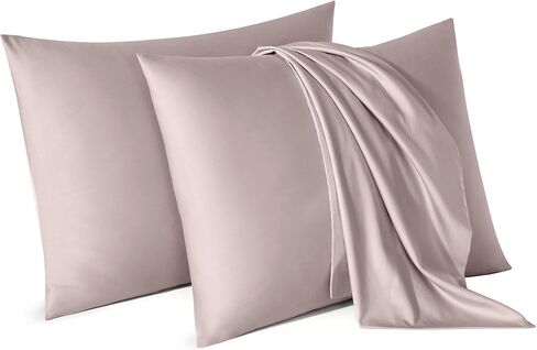 CirclesHome Pillow Cases Standard Size – Sateen Cotton Pillowcases – Soft and Comfortable Pillows Covers – Creates Elegant and Sheen Shine for Your Pillow – Protects from Dust, Dirt, and Stains. in Saudi Arabia