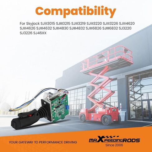 جهاز التحكم بعصا التحكم maxpeedingrods لرفع مقص Skyjack SJIII3015 SJIII3215 SJIII3219 SJIII3220 SJIII3226 123994 159108 in Kuwait