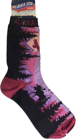 جوارب ألاسكا المبتكرة موس ماونتن سين للسيدات 8-11 مزيج من القطن in Kuwait