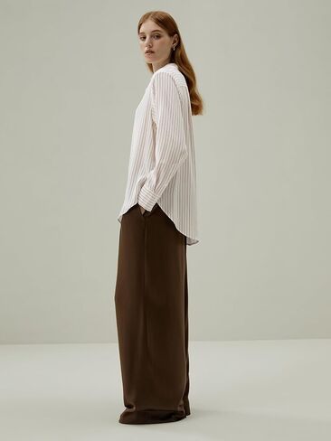 LilySilk SOS Silk Blouse Oversized Pure Silk Shirt Women Long Sleeve Button Up Ladies Silk Top Elegant Office Luxury in Saudi Arabia