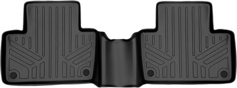 SMARTLINER Floor Mats 3 Rows and Cargo Liner Behind 3rd Row Set Black for 2016-2025 Volvo XC90 - No Plug-in Hybrid Models in Saudi Arabia