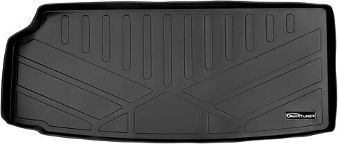 SMARTLINER Floor Mats 3 Rows and Cargo Liner Behind 3rd Row Set Black for 2016-2025 Volvo XC90 - No Plug-in Hybrid Models in Saudi Arabia