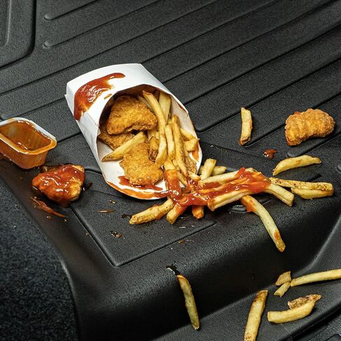 SMARTLINER Floor Mats 3 Rows and Cargo Liner Behind 3rd Row Set Black for 2016-2025 Volvo XC90 - No Plug-in Hybrid Models in Saudi Arabia