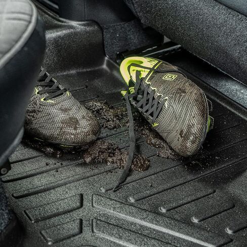 SMARTLINER Floor Mats 3 Rows and Cargo Liner Behind 3rd Row Set Black for 2016-2025 Volvo XC90 - No Plug-in Hybrid Models in Saudi Arabia