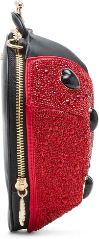سيدة بيتسي جونسون في Crossbody الأحمر in Saudi Arabia