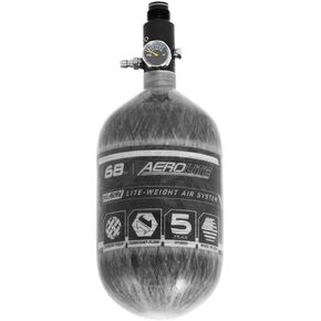 HK Army 68/4500 Aerolite Carbon Fiber HPA Compressed Air Paintball Tank System