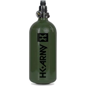 HK Army Paintball Aluminum HPA Tank W/Regulator - 48/3000 - Olive Blue